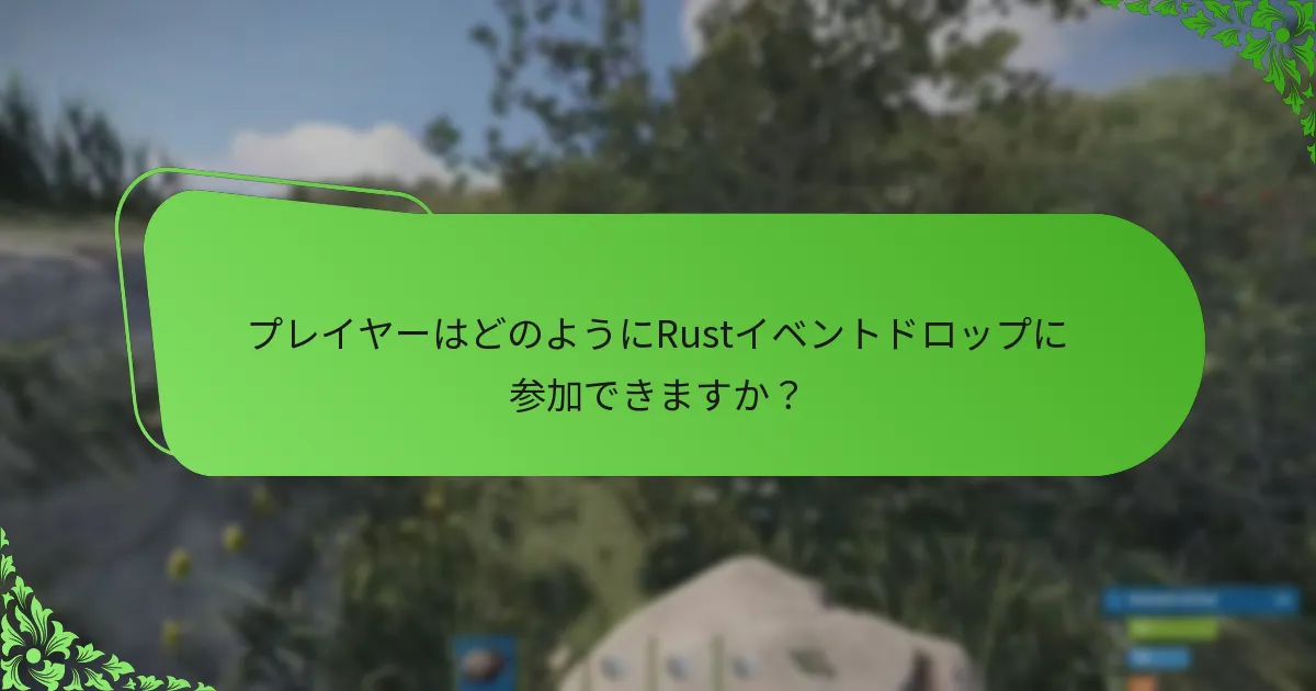 Rustイベント中に利用可能なユニークな報酬は何か？
