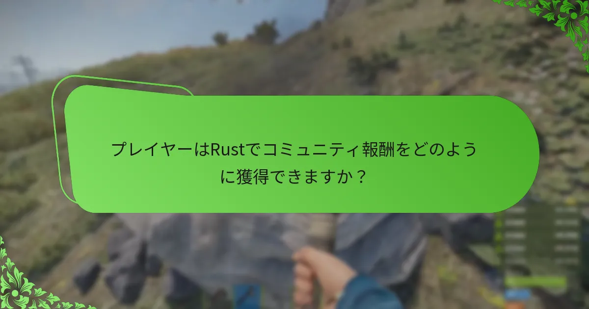 RustのTwitchドロップで入手できるシーズナルスキンは何ですか？