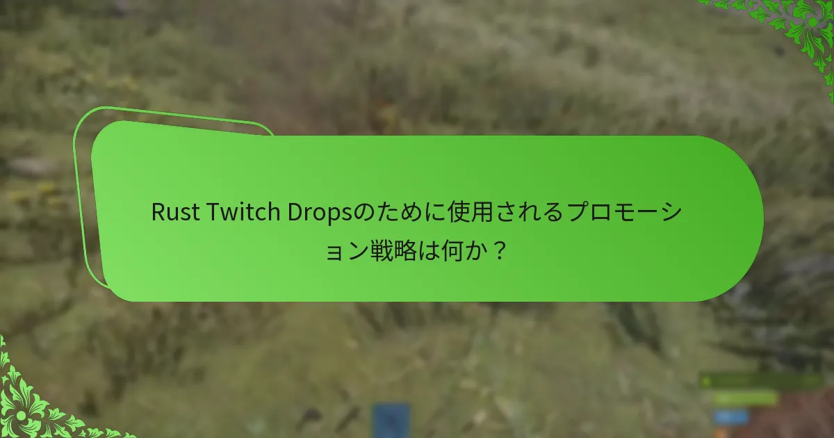 Rust Twitch Dropsに対するコミュニティのフィードバックはどうか？
