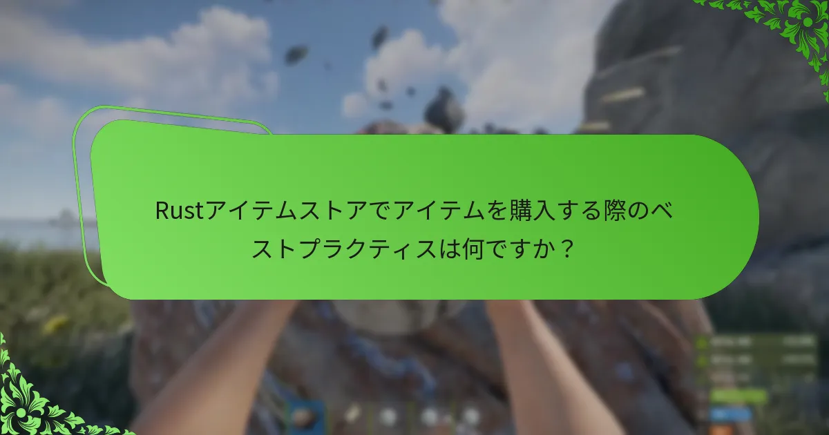 Rustアイテムストアのアイテムはどのくらいの頻度でローテーションされますか？
