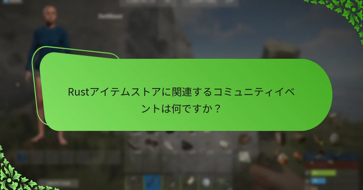 Rustアイテムストアでの購入体験を向上させる戦略は何ですか？