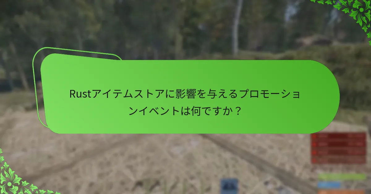 Rustアイテムストアで利用可能な支払いオプションは何ですか？