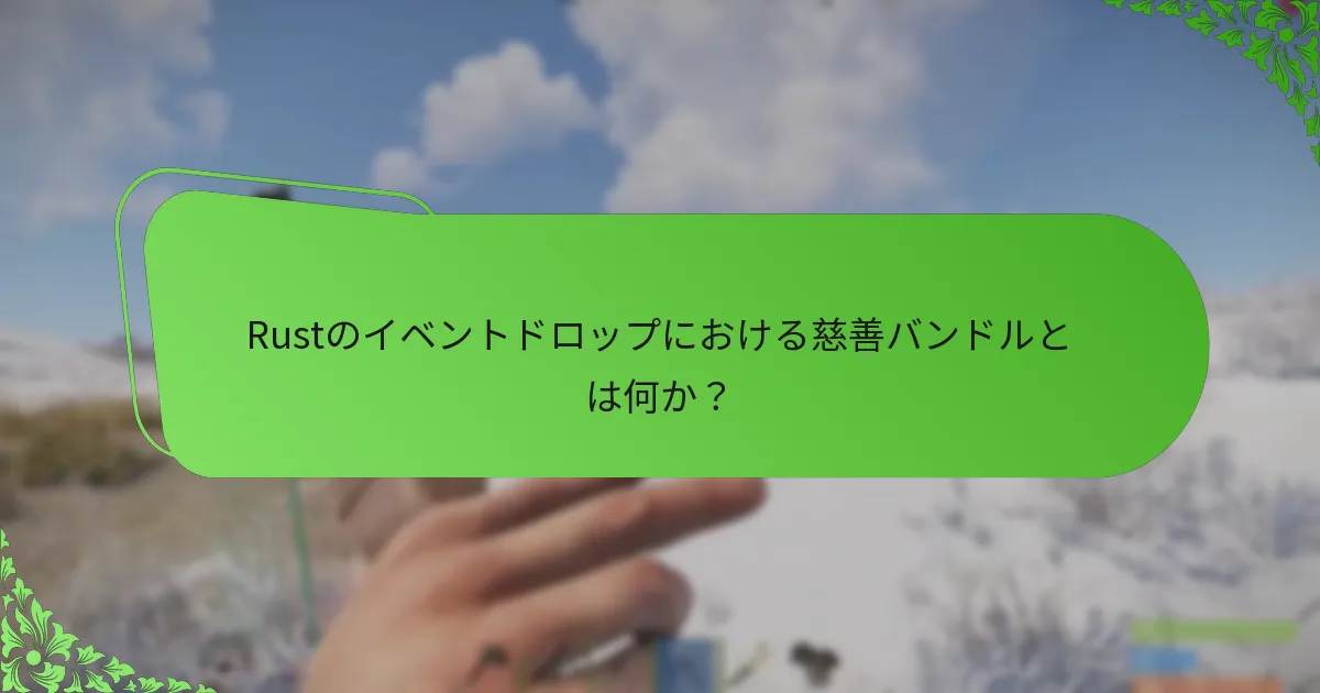 Rustコミュニティはどのようにイベントドロップをサポートしているのか？