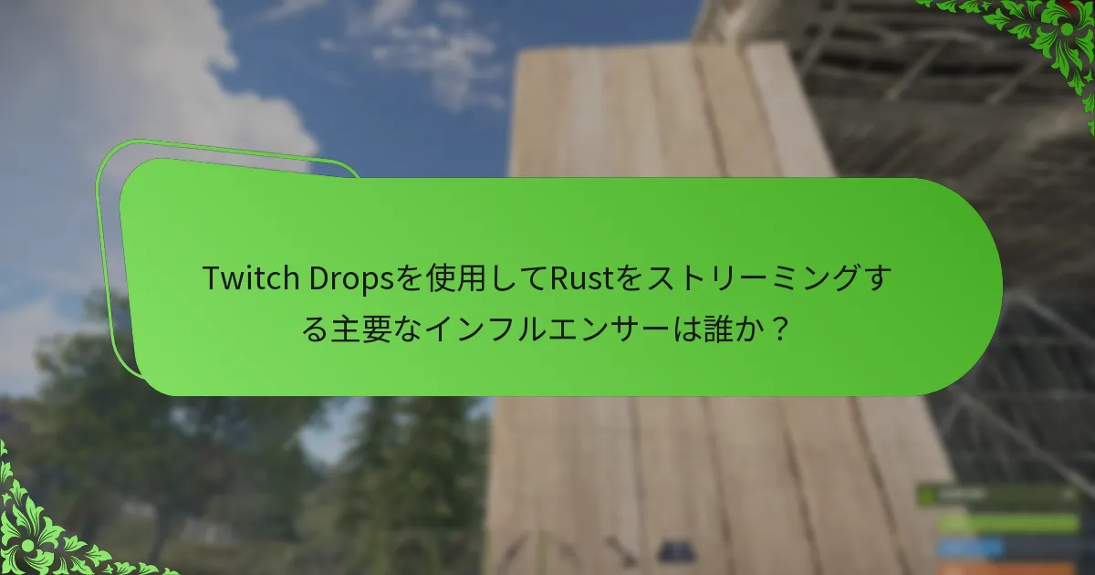 Twitch Dropsは異なるゲーム間でどのように比較されるか？